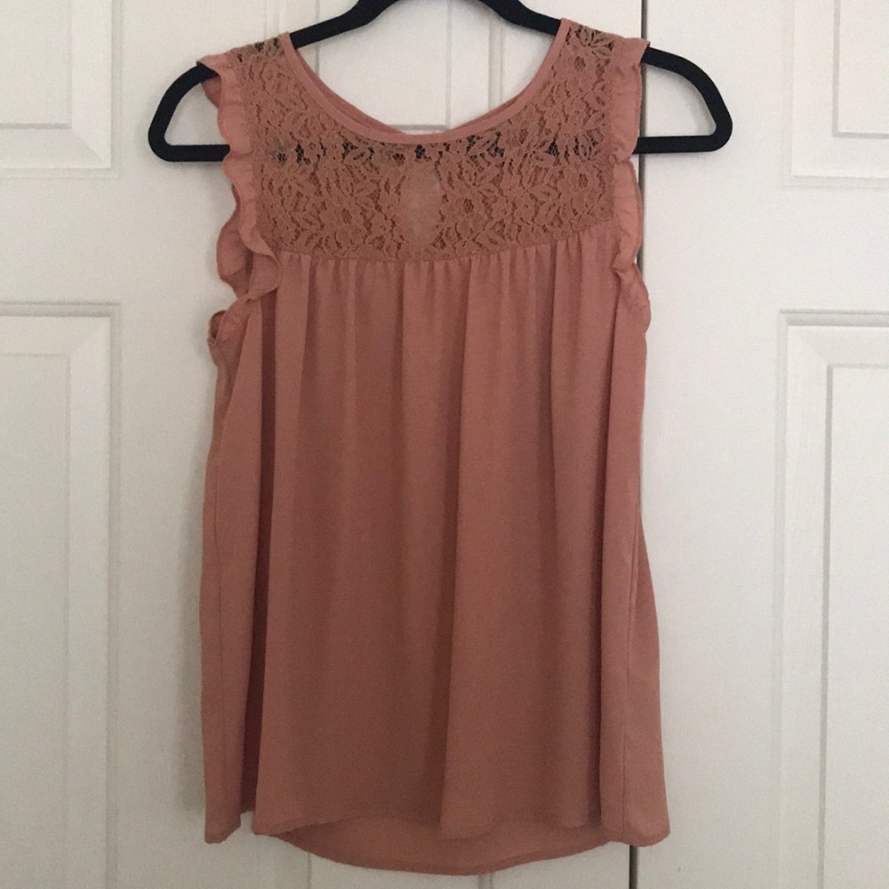 Peach Blouse